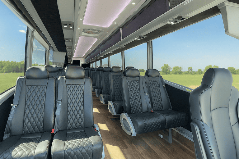 coach bus in Los Angeles