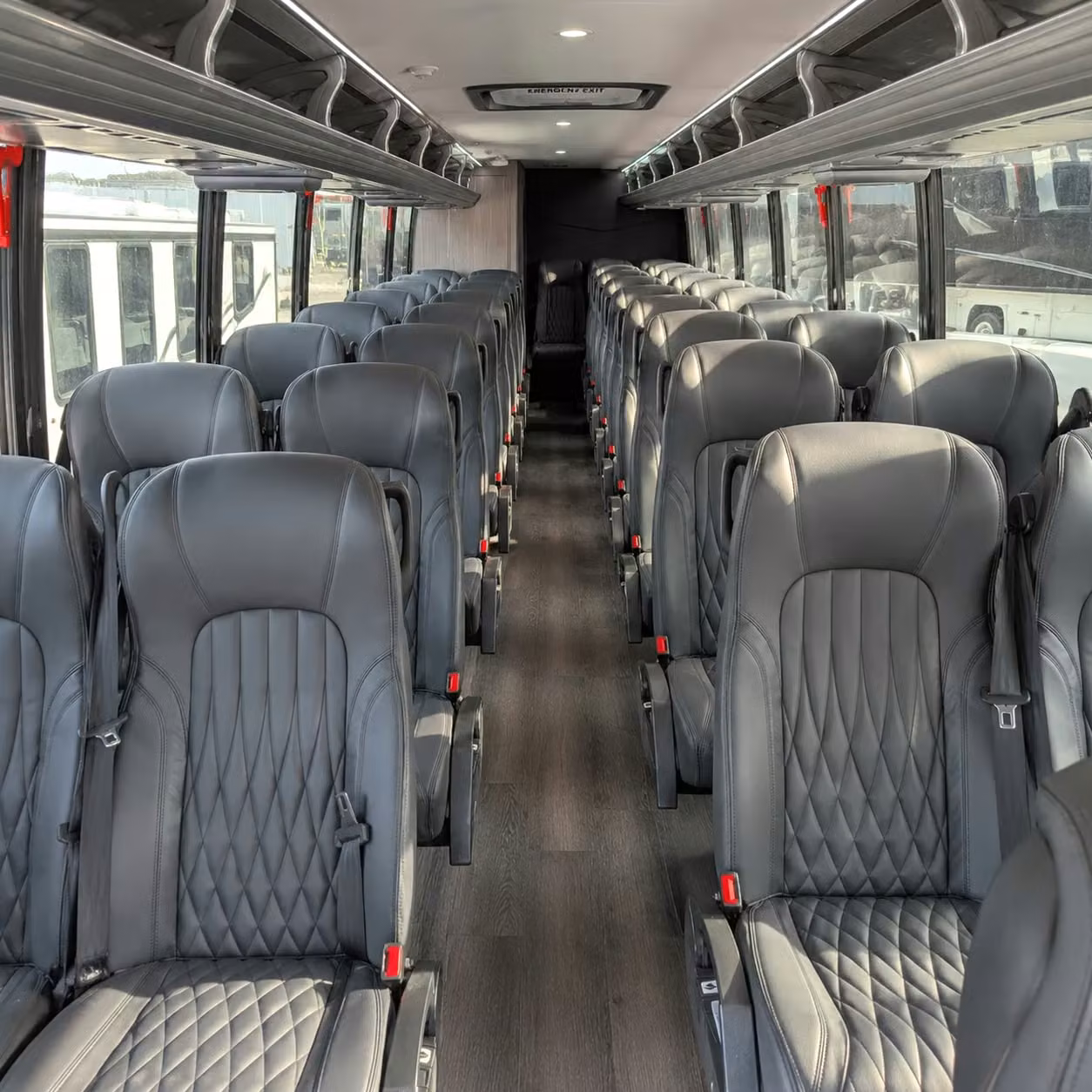 30 passenger minibus inside