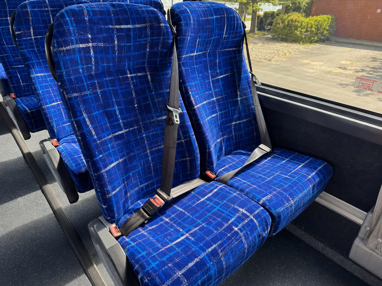 56 passenger charter bus inside