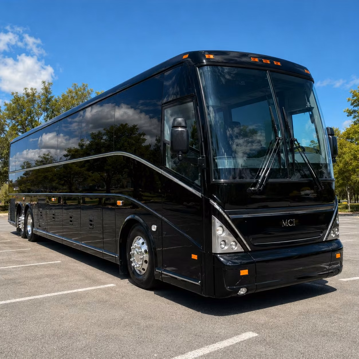 charter bus rentals for los angeles weddings