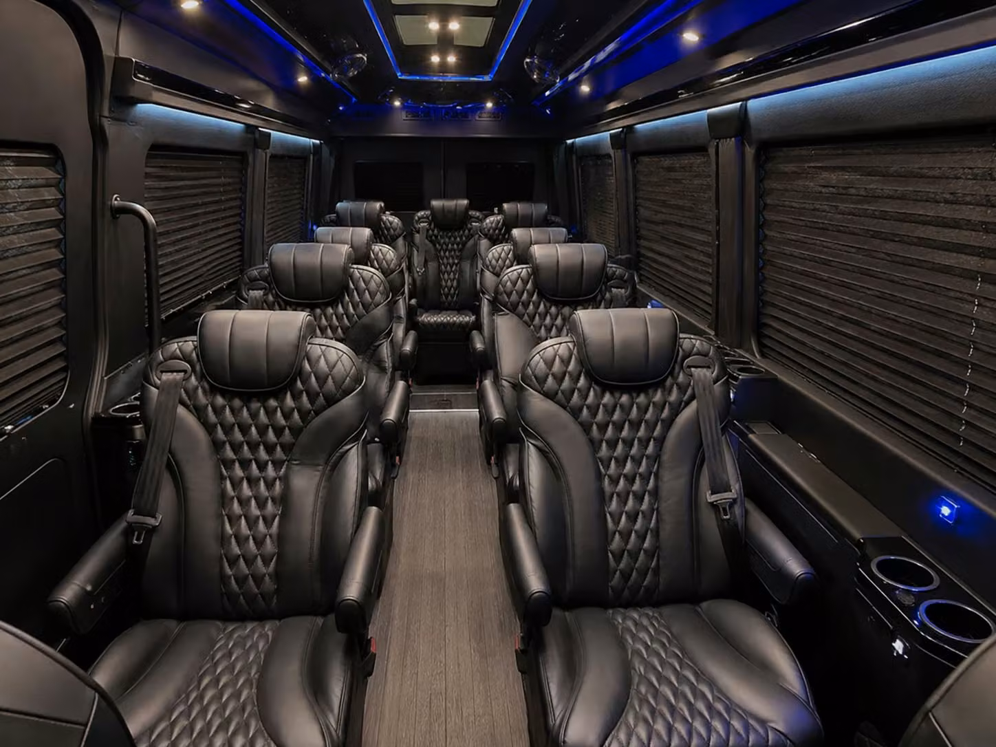 sprinter van with driver interior